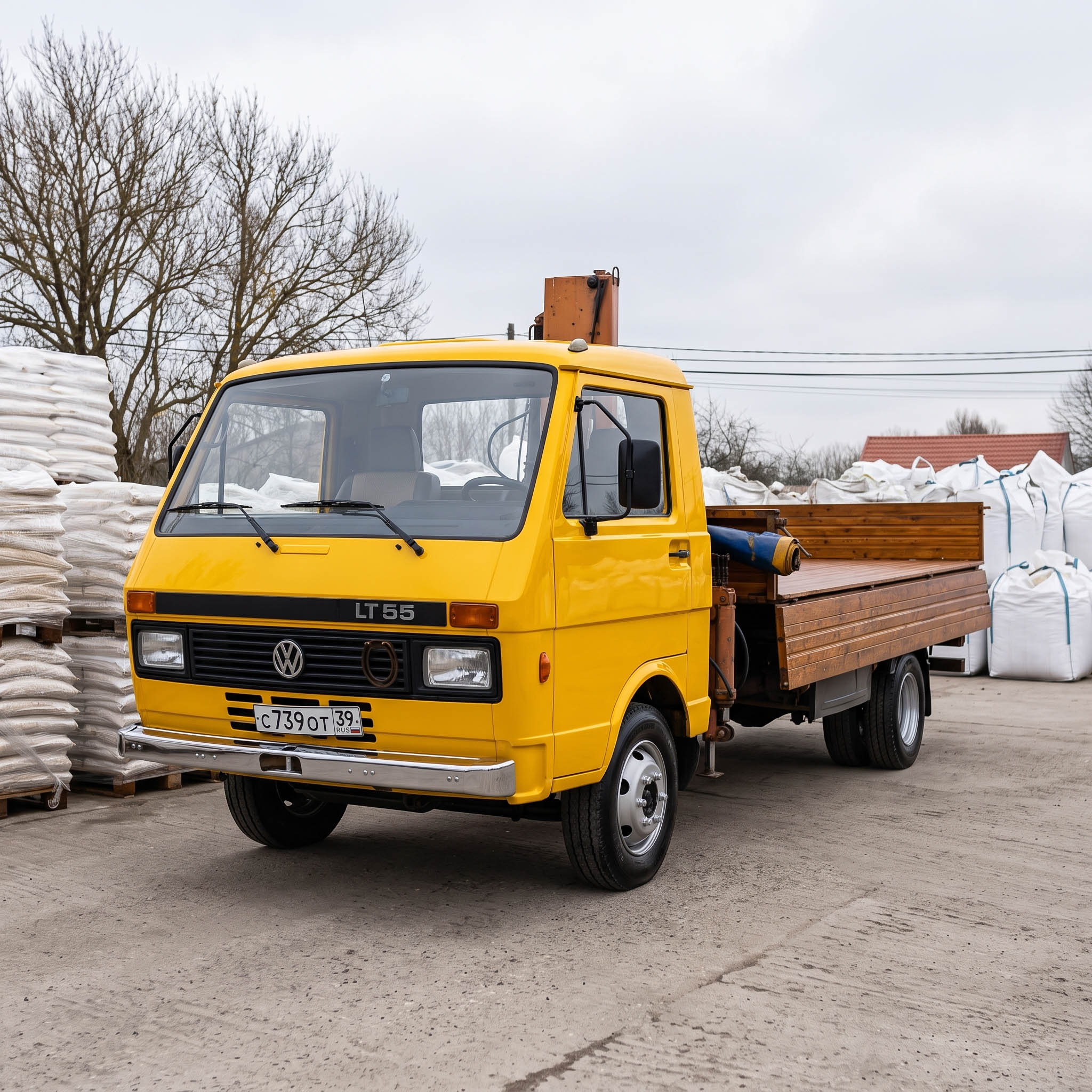 Грузовой самосвал Volkswagen LT55